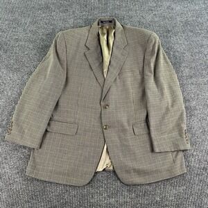 Vintage Chaps Ralph Lauren Sport Coat 44 S Gold Silk Wool Premium Canada Union